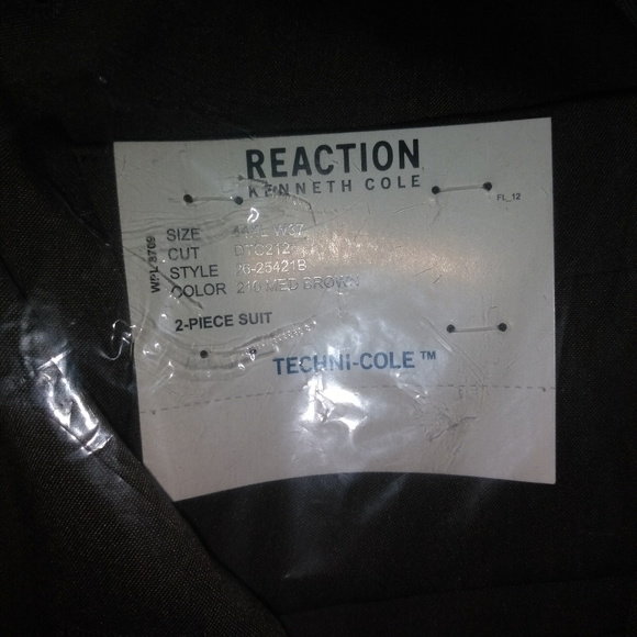 🎆 BLACK FRIDAY DEAL🎆44XL 32" INSEAM-Kenneth Cole Reaction BIG & TALL Flex Suit - Picture 7 of 13